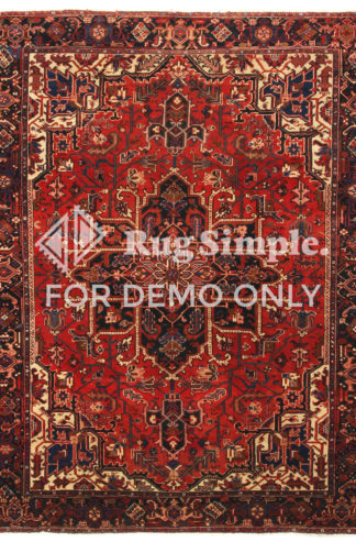 Traditional 2X3 Red Wool Area Rug - 2021 RugSimple Template